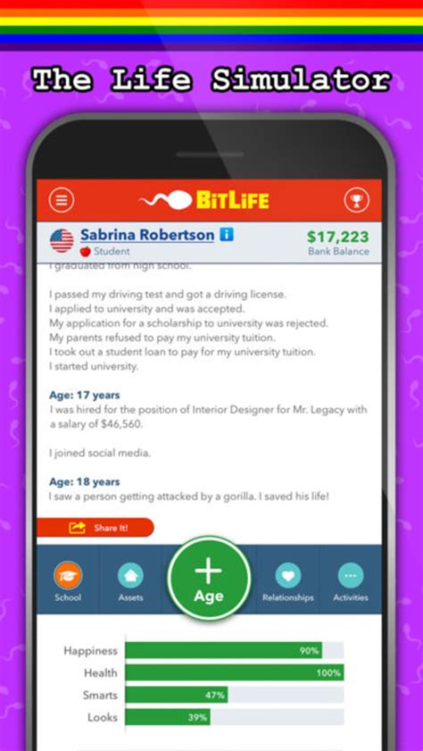 Bitlife simulator unblocked  It could ask you to register to get the game